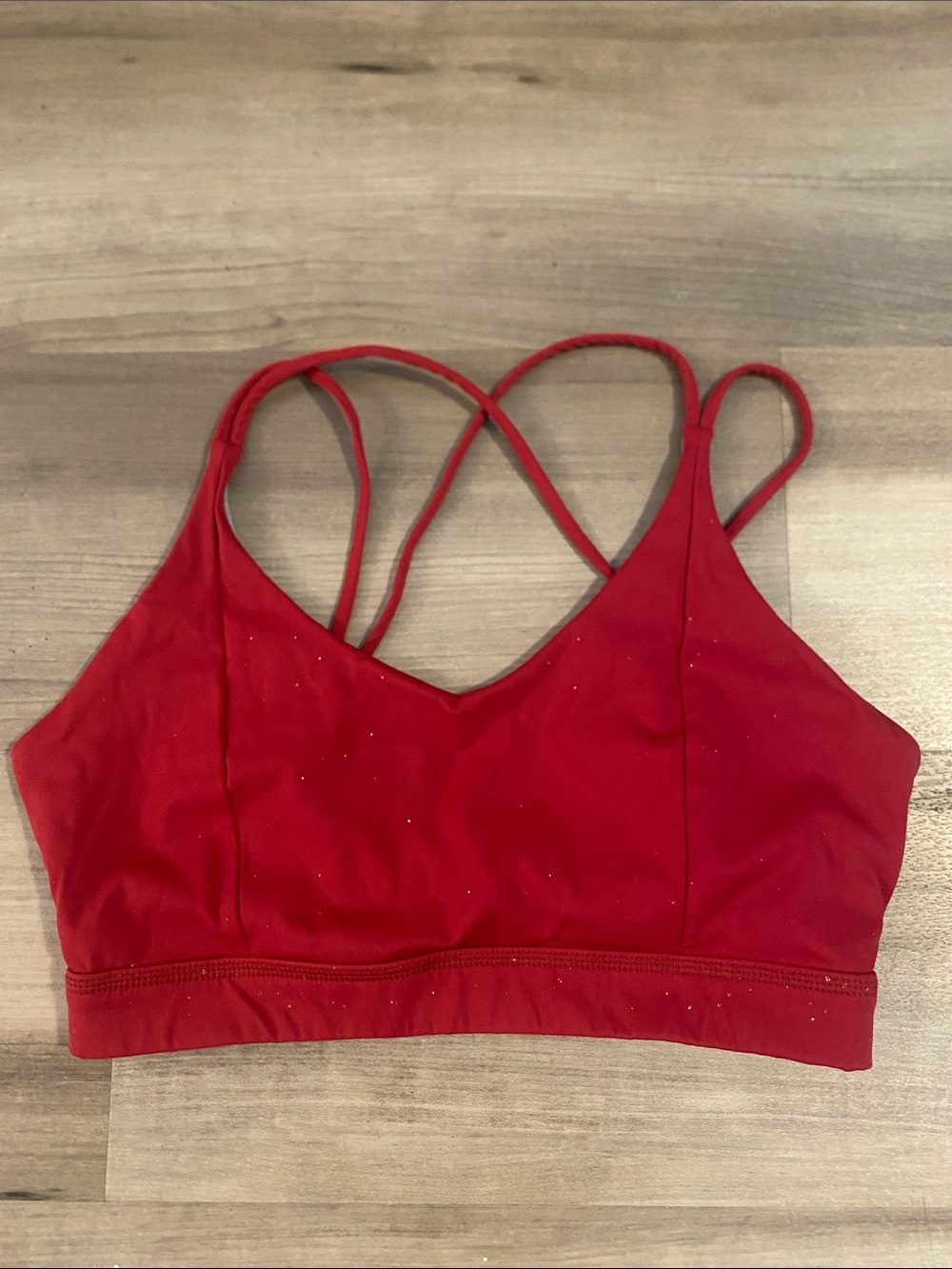 Born Primitive Red Crisscross Strappy Bra